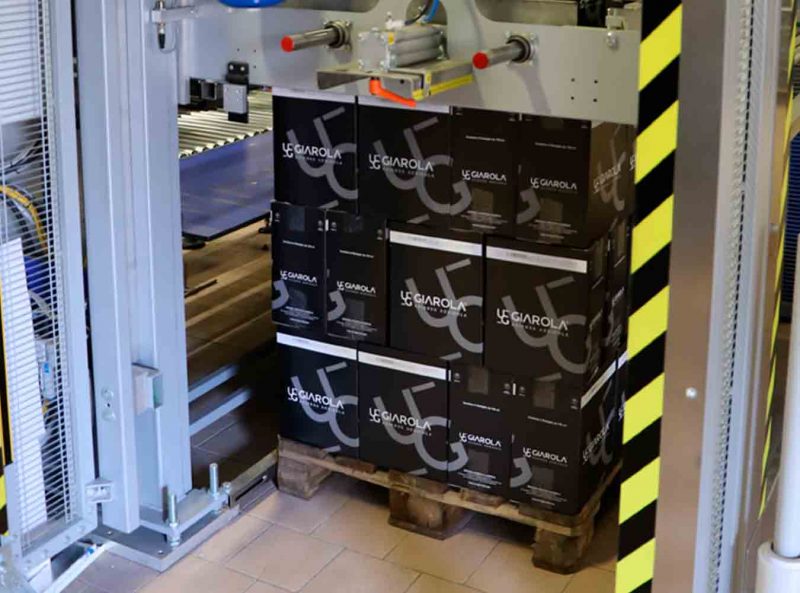 Pallet on the ground